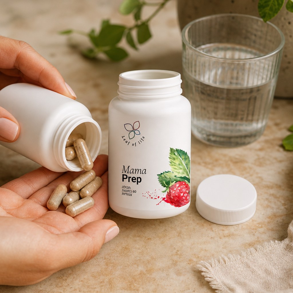 Mama Prep כמוסות — הוראות שימוש