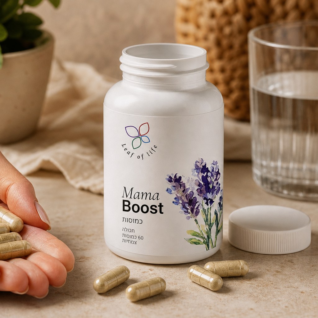 Mama Boost כמוסות — הוראות שימוש
