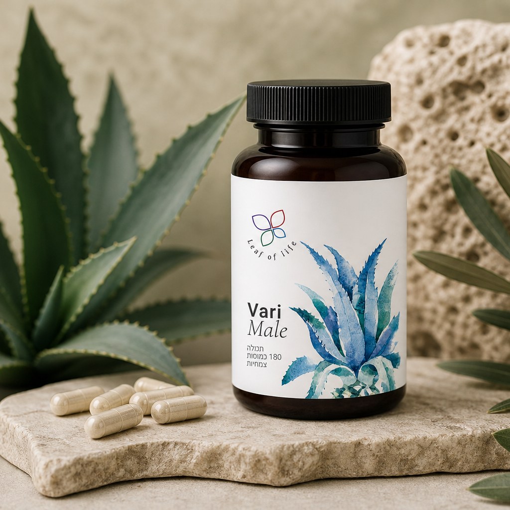 Vari Male כמוסות: רכיבים טבעיים