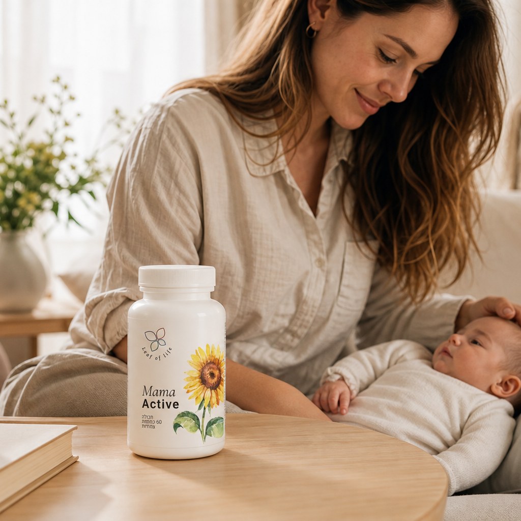 Mama Active — לנשים לאחר לידה או מחלה, לסיוע בהתאוששות מהירה ובשיפור תחושת הרוגע