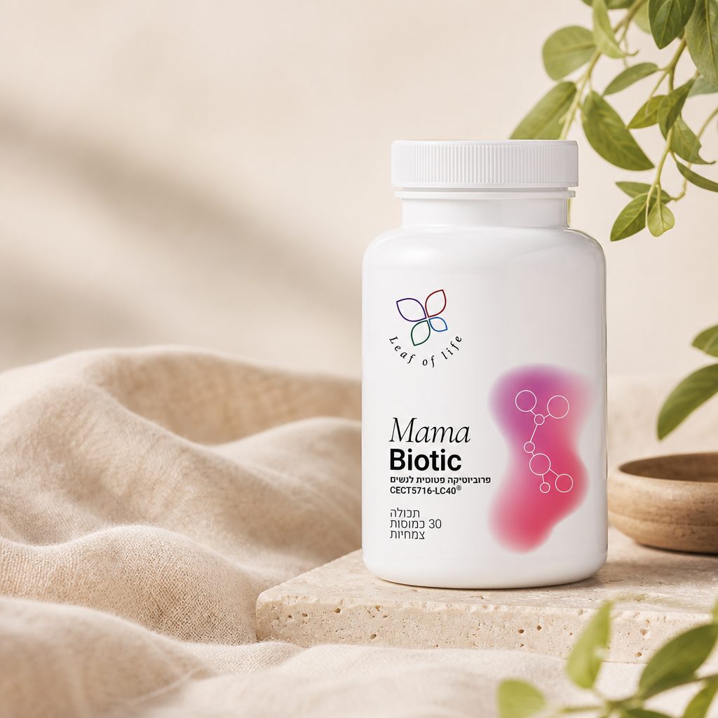 Mama Biotic — פרוביוטיקה בלעדית לנשים מניקות